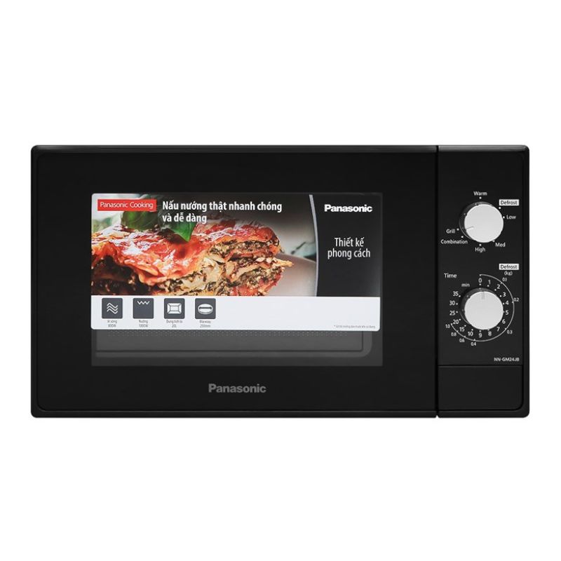 Lò vi sóng Panasonic NN-GM24JBYUE 20 lít 3 Lò vi sóng Panasonic NN-GM24JBYUE 20 lít