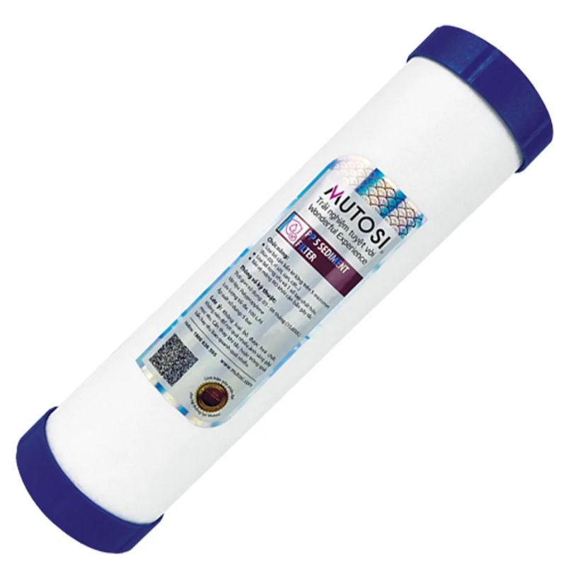 Lõi lọc nước Mutosi Số 1 PP5 Micron 10'' 3 Lõi lọc nước Mutosi Số 1 PP5 Micron 10''