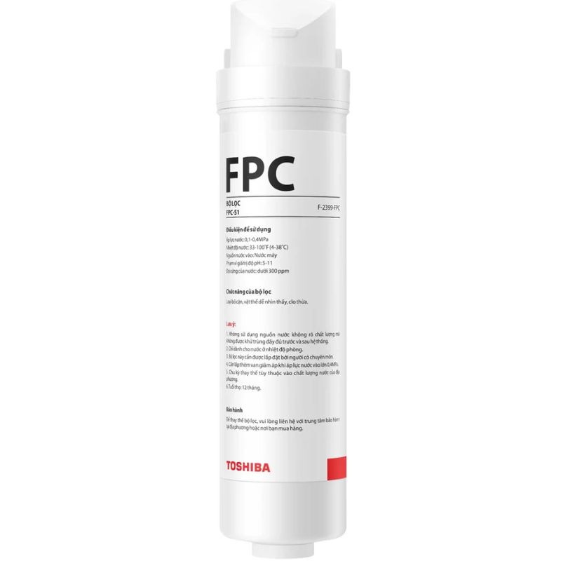 Lõi lọc nước Toshiba F-2399-FPC 3 Lõi lọc nước Toshiba F-2399-FPC
