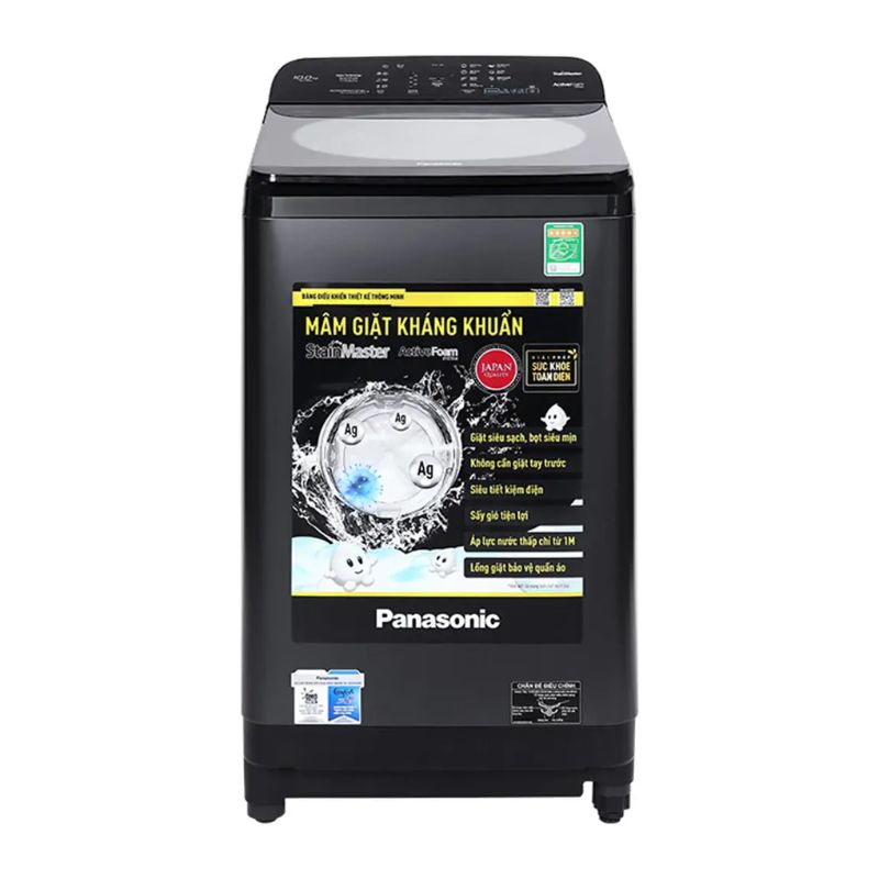Máy Giặt Panasonic 10 Kg NA-F100A9BRV cửa trên 3 Máy Giặt Panasonic 10 Kg NA-F100A9BRV cửa trên