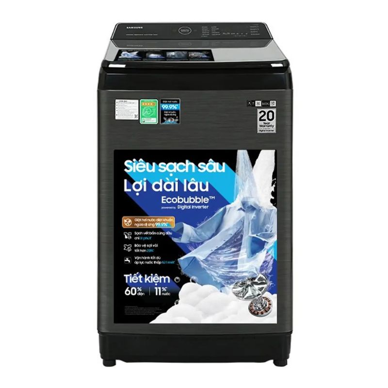 Máy Giặt Samsung Inverter 14 kg WA14CG5886BVSV cửa trên 3 Máy giặt Samsung Inverter 14 kg WA14CG5886BVSV cửa trên