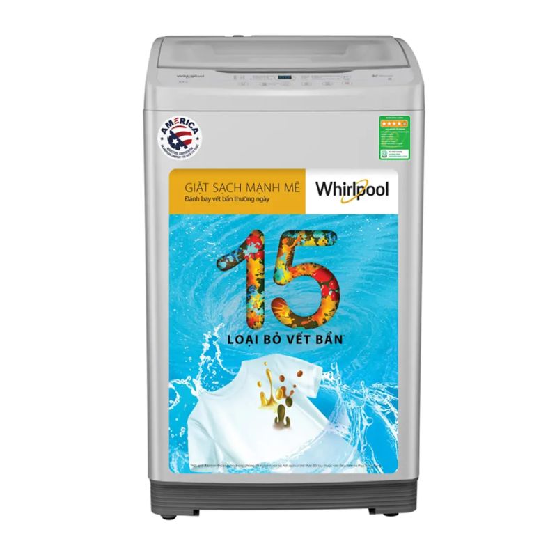Máy Giặt Whirlpool 8.5 Kg VWVC8502FW cửa trên 3 Máy Giặt Whirlpool 8.5 Kg VWVC8502FW cửa trên