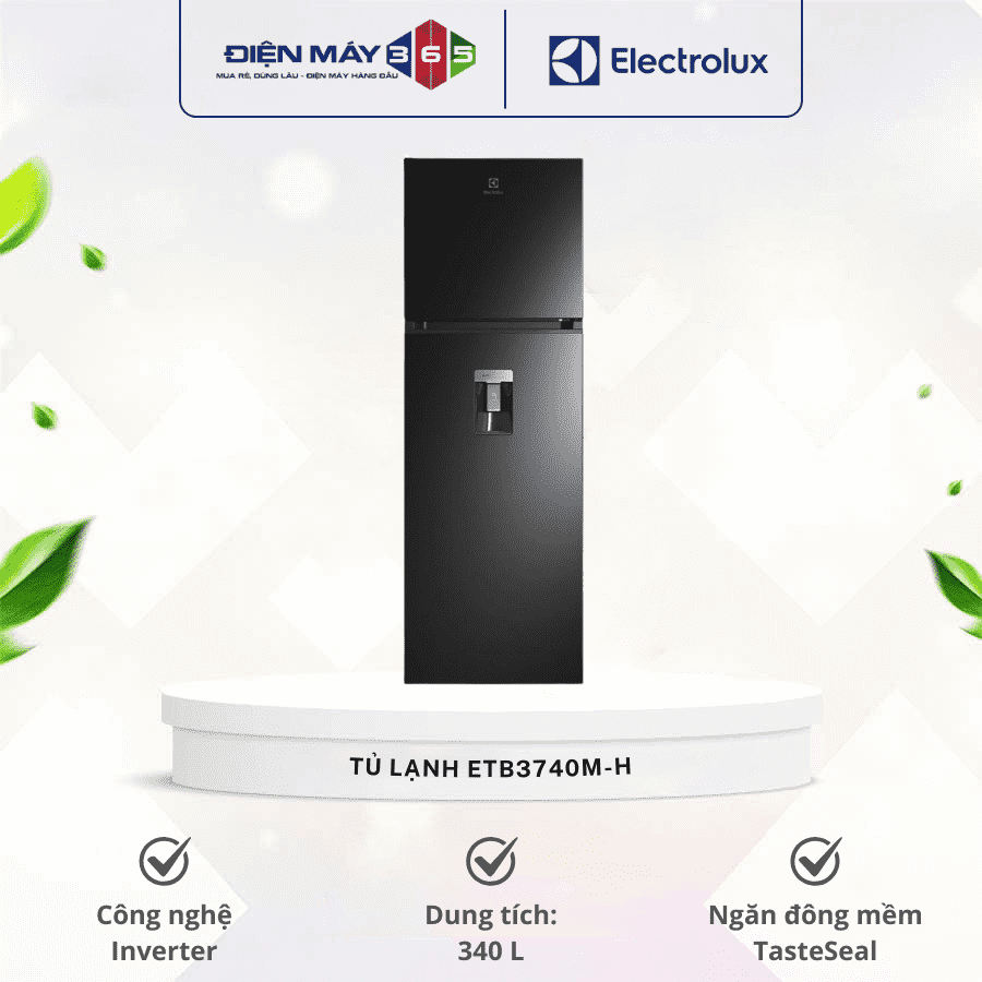 Tủ Lạnh 2 cánh Inverter 341 Lít Electrolux ETB3740M-H 3 Tủ Lạnh 2 cánh Inverter 341 Lít Electrolux ETB3740M-H