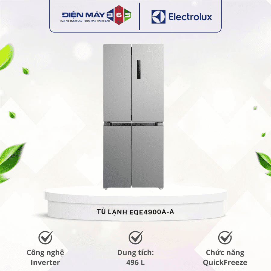 Tủ Lạnh 4 cánh Multi doors Inverter 496 Lít Electrolux EQE4900A-A 3 Tủ Lạnh 4 cánh Multi doors Inverter 496 Lít Electrolux EQE4900A-A