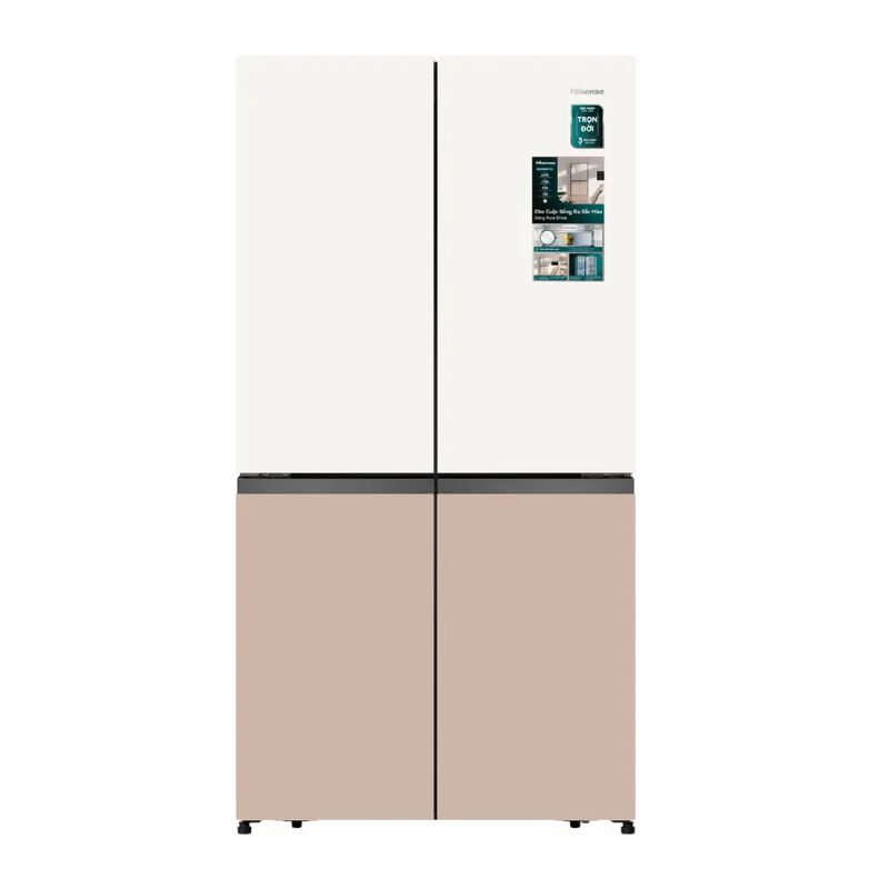 Tủ Lạnh 4 cánh Multi Doors Inverter 609 Lít Hisense RQ768N4EW-KU 3 Tủ Lạnh 4 cánh Multi Doors Inverter 609 Lít Hisense RQ768N4EW-KU