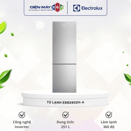 Tủ lạnh Electrolux EBB2802H-A