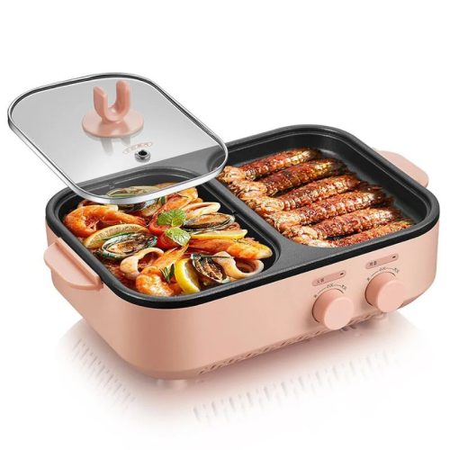 Bếp lẩu nướng đa năng Bear DKL-C12D1 5 Ảnh bếp lẩu nướng đa năng Bear DKL-C12D1