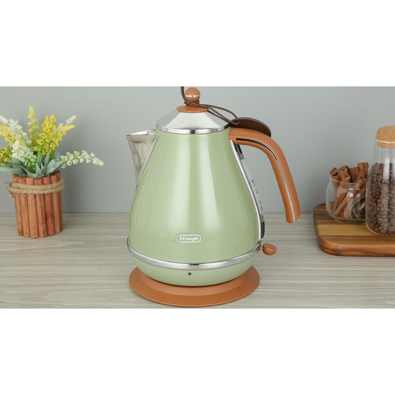 Bình đun siêu tốc 1.7 lít Delonghi KBOV2001.GR 4 Ảnh bình đun siêu tốc 1.7 lít Delonghi KBOV2001.GR