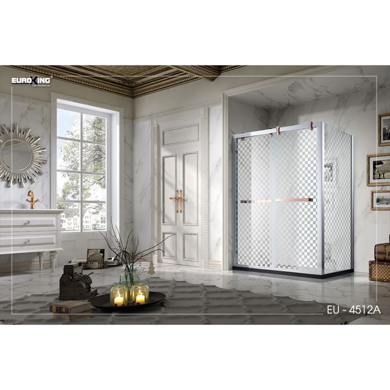 Phòng tắm vách kính Euroking EU-4512A 4 Ảnh phòng tắm vách kính Euroking EU-4512A