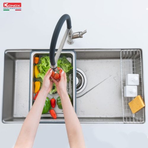 Chậu rửa mini Konox CD TariR16 6 Ảnh thực tế chậu rửa mini Konox CD TariR16