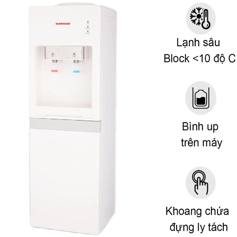 Cây nước nóng lạnh Sunhouse SHD9612 3 Cây nước nóng lạnh Sunhouse SHD9612