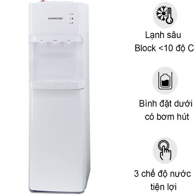 Cây nước nóng lạnh Sunhouse SHD9633 3 Cây nước nóng lạnh Sunhouse SHD9633