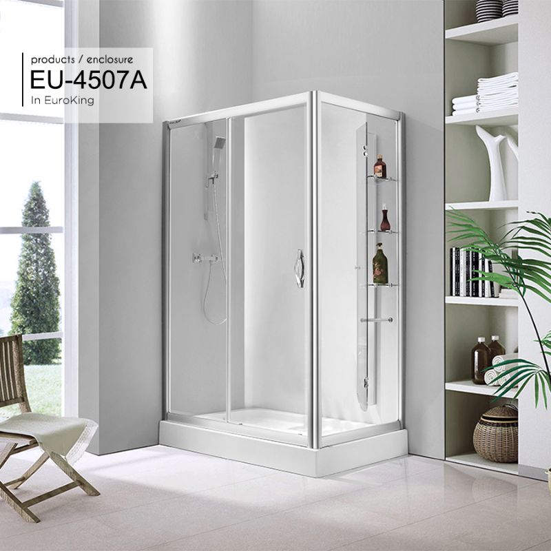 Phòng tắm vách kính Euroking EU-4507A 800mm 3 Phòng tắm vách kính Euroking EU-4507A 800mm