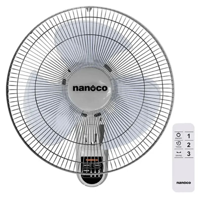 Quạt treo Remote Nanoco NWF1612RC - Màu xám 3 Quạt treo Remote Nanoco NWF1612RC - Màu xám