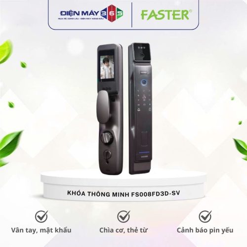 Khóa thông minh Faster FS008FD3D-SV