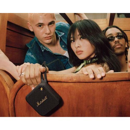 Loa Bluetooth Marshall Willen Black and Brass 11 Ảnh thực tế Loa Bluetooth Marshall Willen Black and Brass