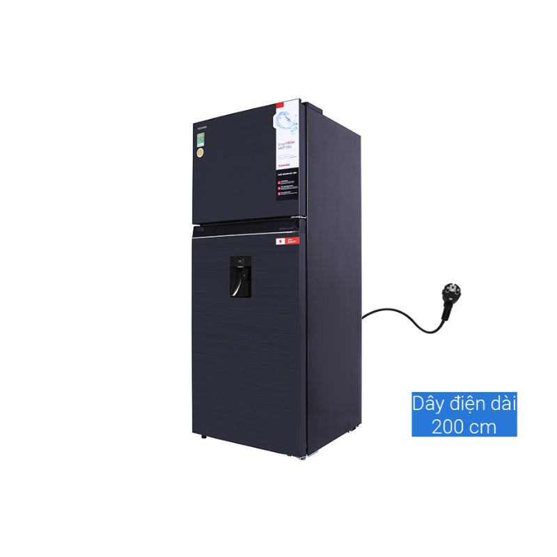 Tủ lạnh Toshiba Inverter 407 lít GR-RT535WE-PMV(06)-MG 5 Dây tủ lạnh Toshiba Inverter 407 lít GR-RT535WE-PMV(06)-MG
