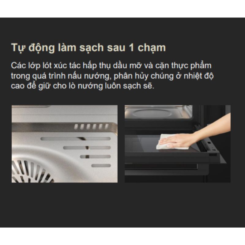 Lò nướng âm tủ Panasonic HL-CX672B 4 Hình ảnh lò nướng âm tủ Panasonic HL-CX672B