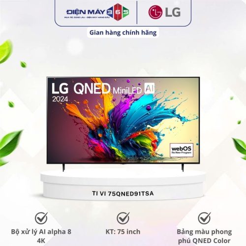 Smart Tivi LG QNED Mini-LED AI 75 inch 75QNED91TSA