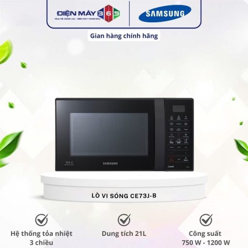 Lò vi sóng Samsung 21 Lít CE73J-B 8 CE73J B
