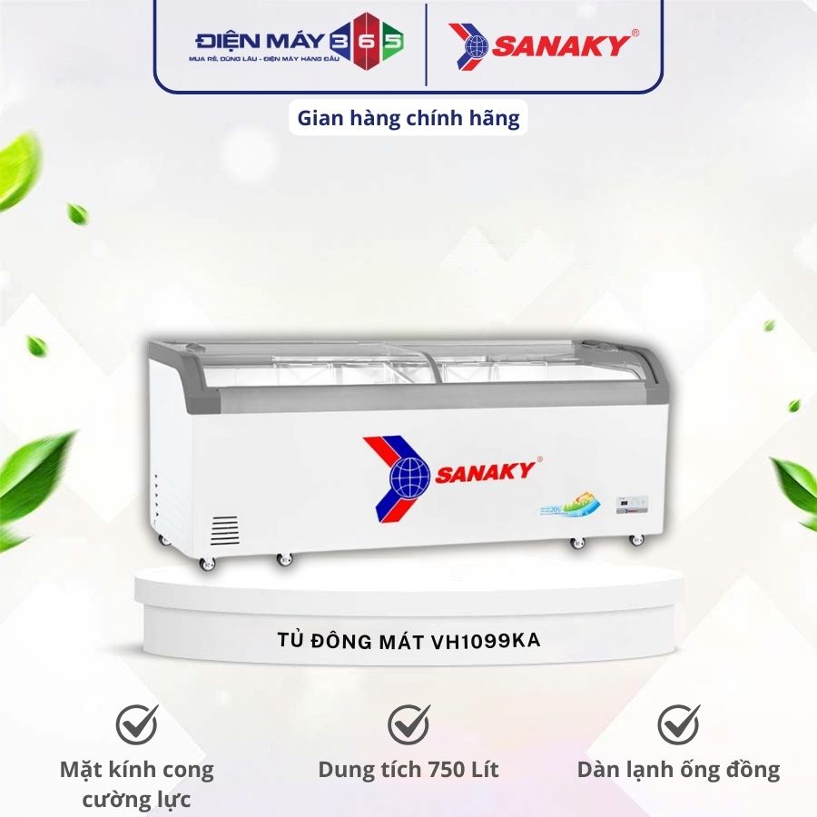 Tủ đông Sanaky VH-1099KA 3 Tủ đông Sanaky VH-1099KA