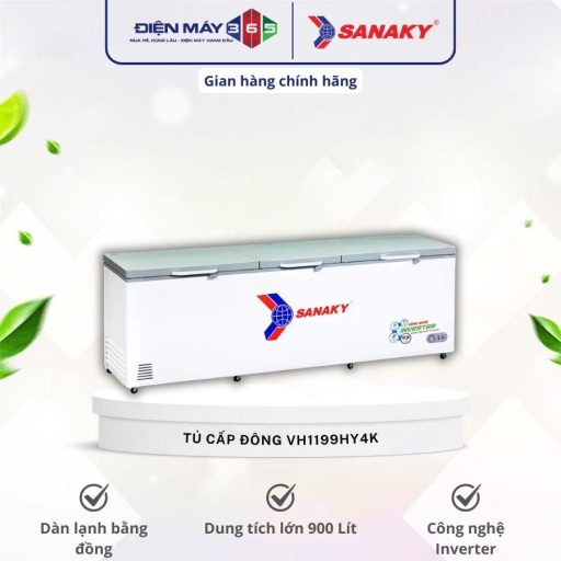 Tủ đông Sanaky VH-1199HY4K 10 VH1199HY4K