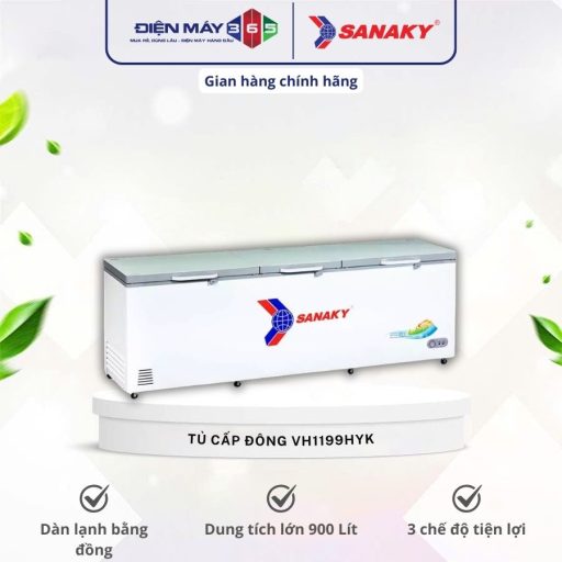 Tủ đông Sanaky VH-1199HYK 10 VH1199HYK