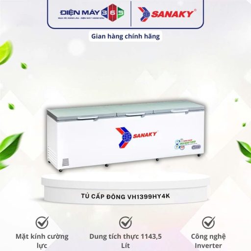 Tủ đông Sanaky VH1399HY4K 8 VH1399HY4K