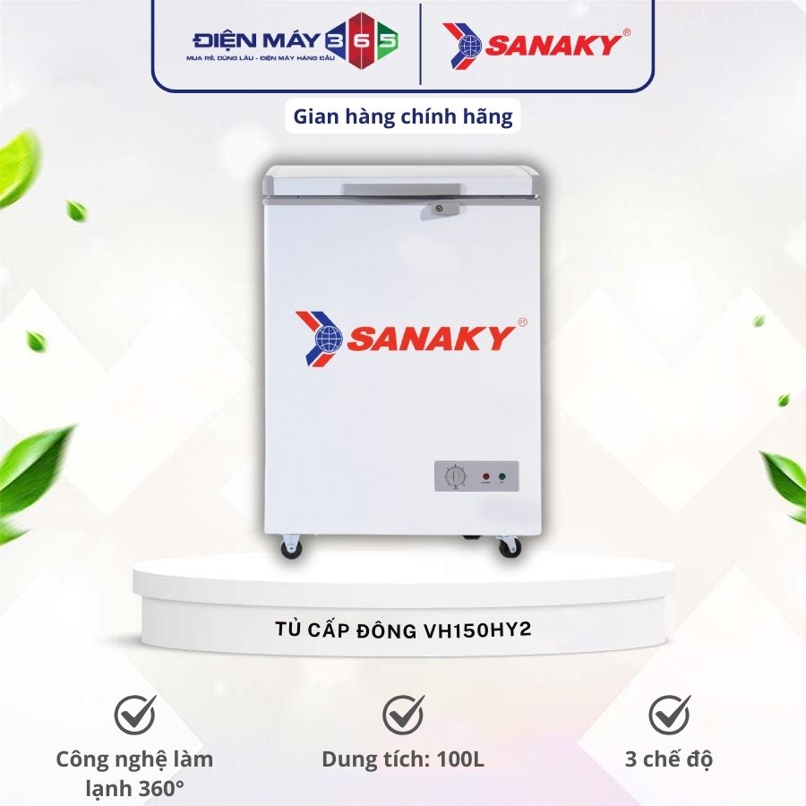 Tủ Đông Sanaky VH150HY2 3 Tủ Đông Sanaky VH150HY2