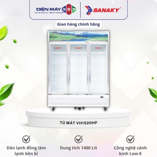 Tủ mát Sanaky VH1520HP
