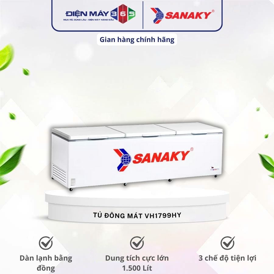 Tủ Đông Sanaky 1500 Lít VH1799HY 3 Tủ Đông Sanaky 1500 Lít VH1799HY