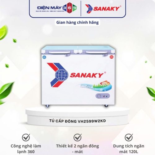 Tủ Đông SANAKY VH2599W2KD