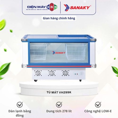 Tủ mát Sanaky VH299K