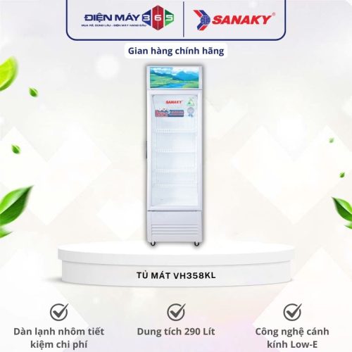 Tủ mát Sanaky 290 lít VH358KL