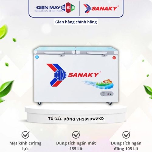 Tủ Đông VH3699W2KD SANAKY