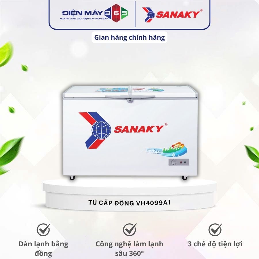 Tủ Đông SANAKY VH4099A1 3 Tủ Đông SANAKY VH4099A1