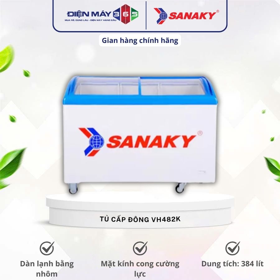 Tủ Đông SANAKY VH482K 3 Tủ Đông SANAKY VH482K