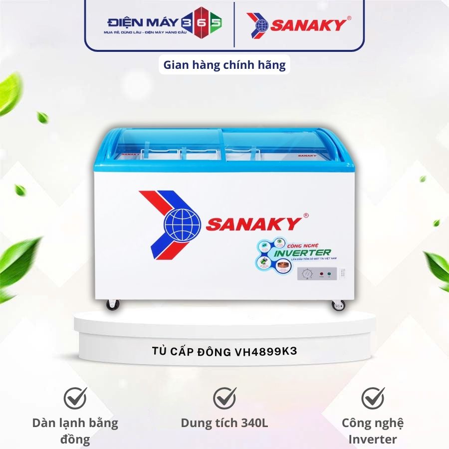 Tủ Đông SANAKY VH4899K3 3 Tủ Đông SANAKY VH4899K3