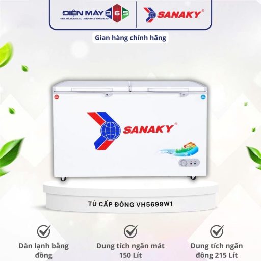 Tủ Đông SANAKY VH5699W1 10 VH5699W1 1