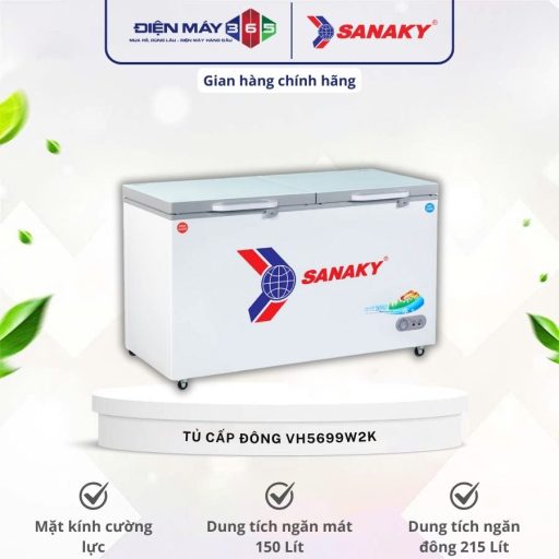 Tủ Đông SANAKY VH5699W2K 8 VH5699W2K 1