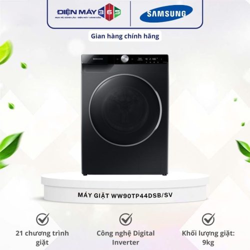 Máy giặt Samsung AI Inverter 9kg WW90TP44DSB/SV