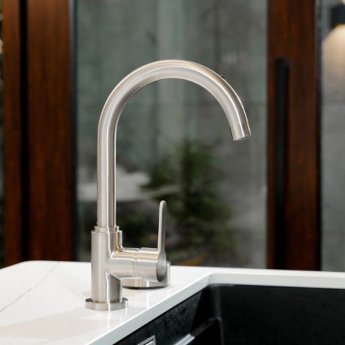Vòi rửa bát Wasserwerk WK 5 Stainless steel look 700505 7 Ảnh vòi rửa bát Wasserwerk WK 5 Stainless steel look 700505
