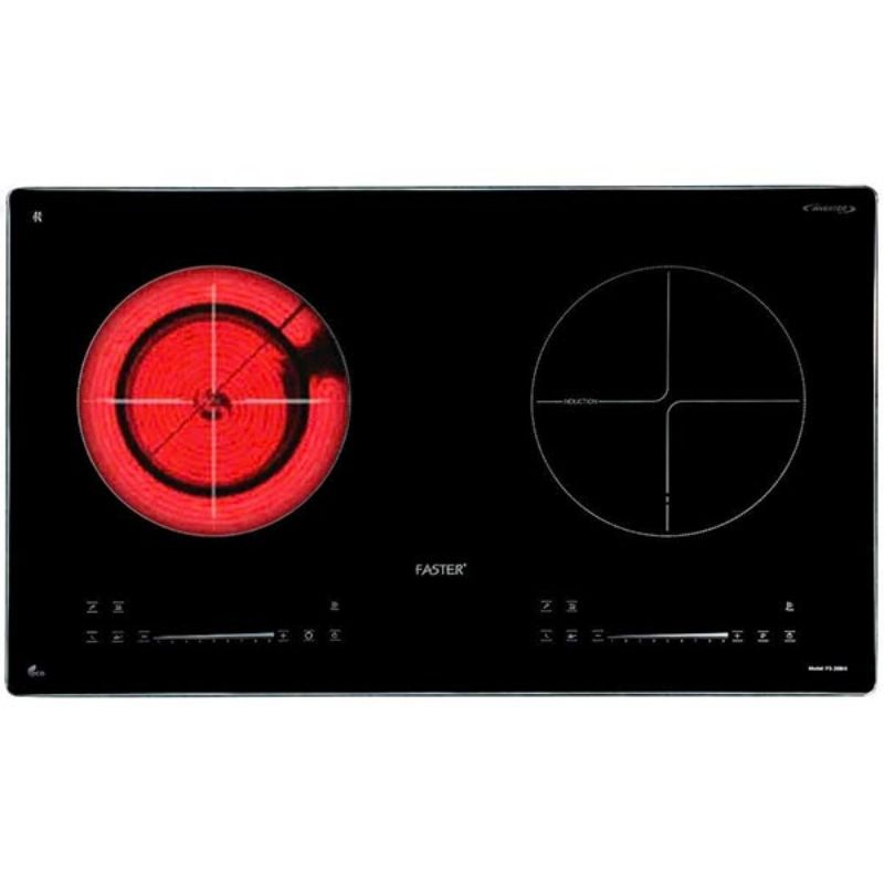 Bếp từ kết hợp hồng ngoại Faster FS 288 HI 2 Bếp từ kết hợp hồng ngoại Faster FS 288 HI