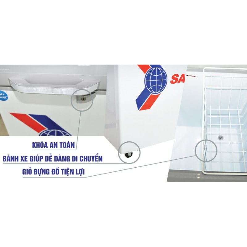 Tủ Đông VH3699W2KD SANAKY 6 Hình Ảnh Tủ Đông VH3699W2KD SANAKY
