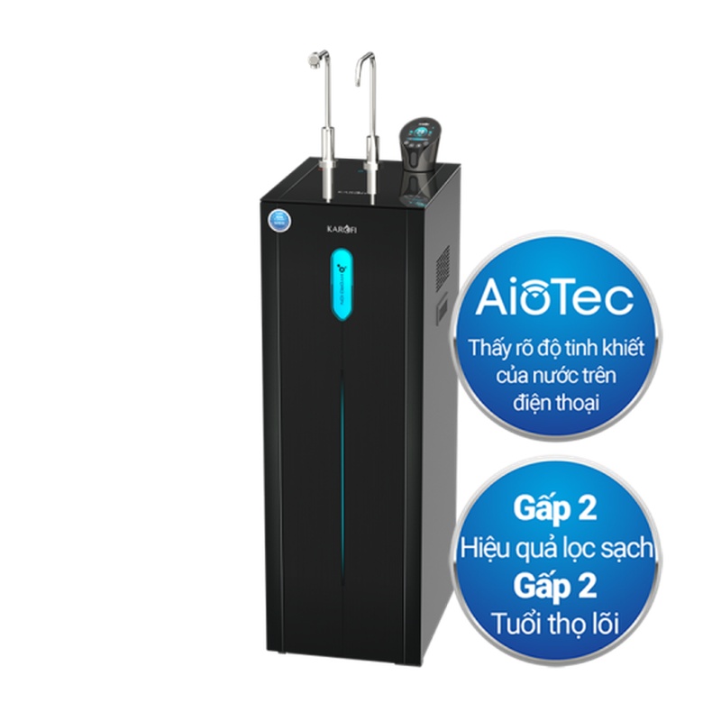 Máy lọc nước Hydro-ion kiềm Karofi KAE-S85 Plus (Công nghệ Hydro-ion kiềm với điện cực bạch kim Platinum) 7 Tính năng Máy lọc nước Hydro-ion kiềm Karofi KAE-S85 Plus