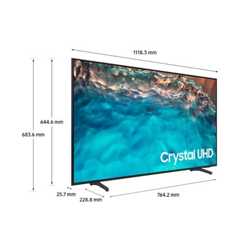 Tivi Samsung UA50BU8000KXXV 4K 5 Kích thước Tivi Samsung UA50BU8000KXXV 4K