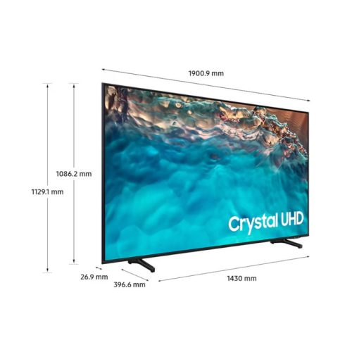 Kích thước Tivi Samsung UA85BU8000KXXV 85 inch 4K