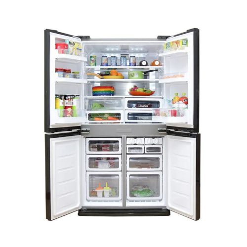 Tủ Lạnh 2 cánh side by side Inverter 678 Lít Sharp SJ-FX688VG-BK 3 anh tu lanh 2 canh side by side inverter 678 lit sharp sj fx688vg bk