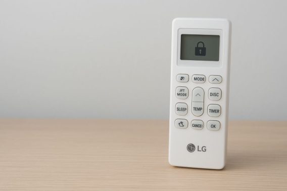 remote máy lạnh SHARP bị khóa