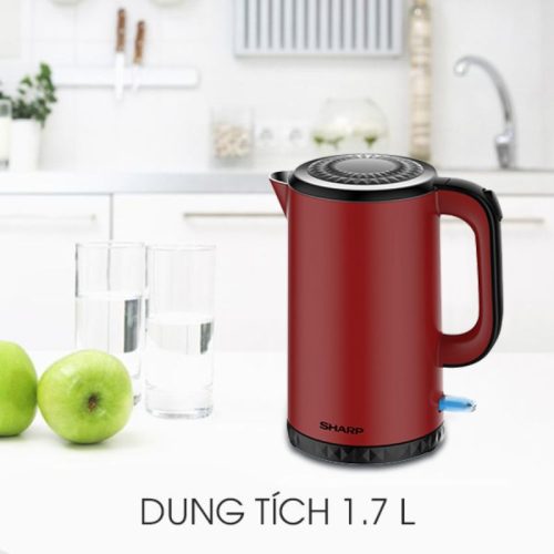 Bình đun siêu tốc Sharp EKJ-17EVPS-RD 1.7 lít 3 Ảnh Bình đun siêu tốc Sharp EKJ-17EVPS-RD 1.7 lít